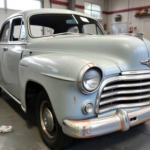 vehicle restoration process