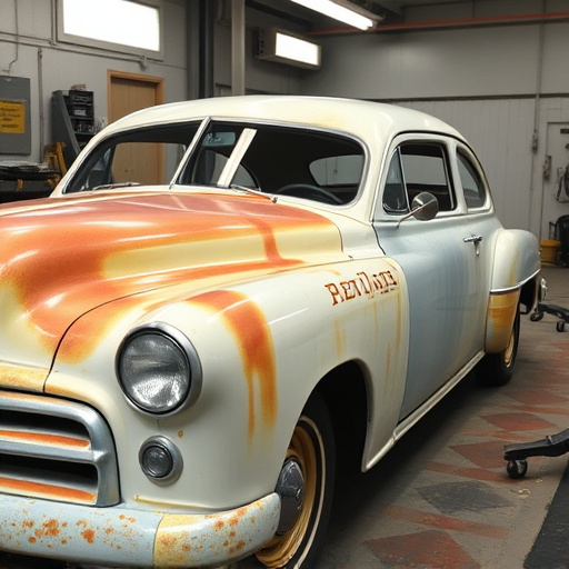 vehicle restoration process