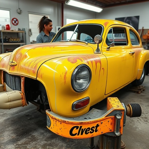 vehicle restoration process
