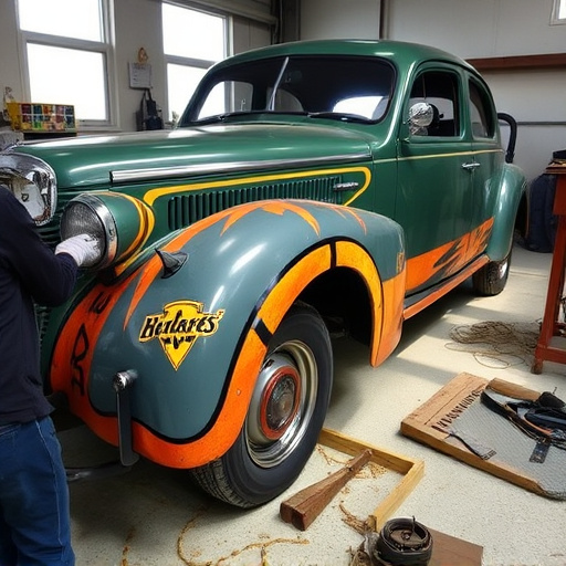 vehicle restoration process