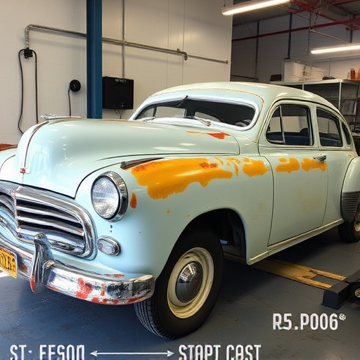 vehicle restoration process