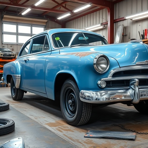 vehicle restoration process