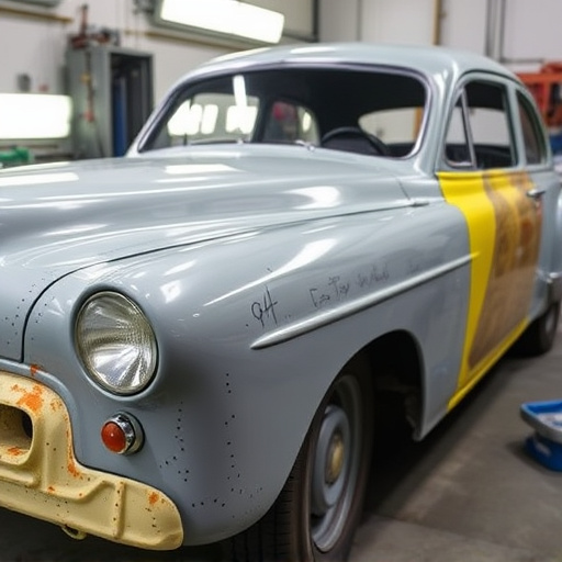 vehicle restoration process