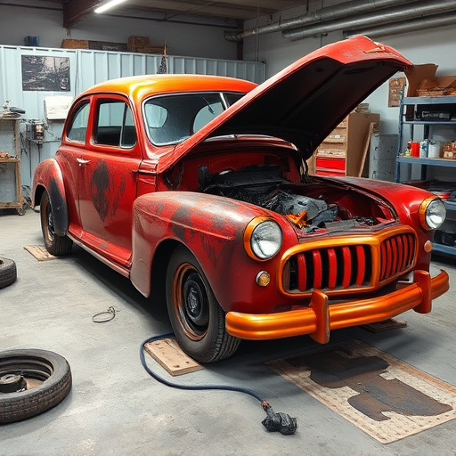 vehicle restoration process