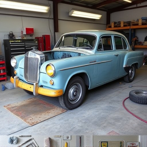 vehicle restoration process