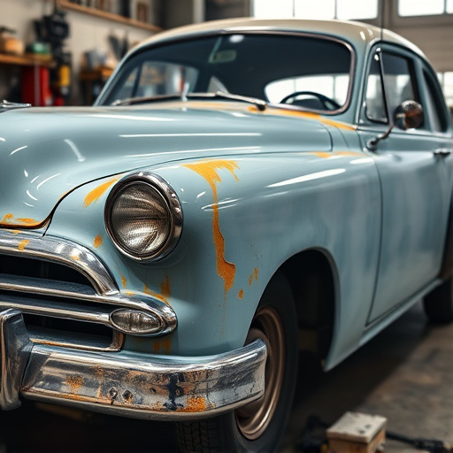 vehicle restoration process