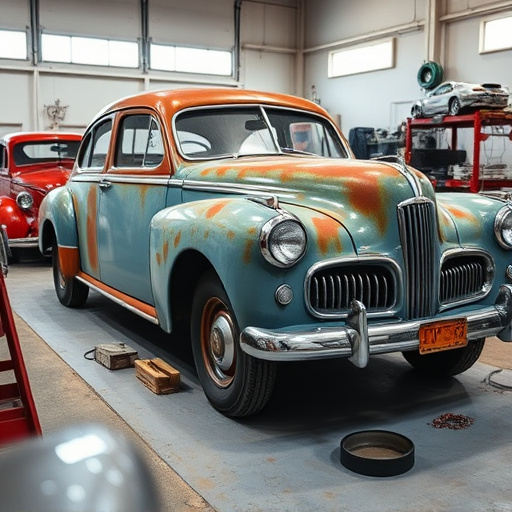 vehicle restoration process