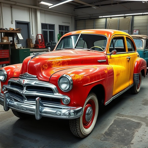 vehicle restoration process