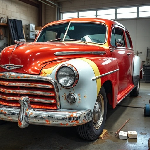 vehicle restoration process