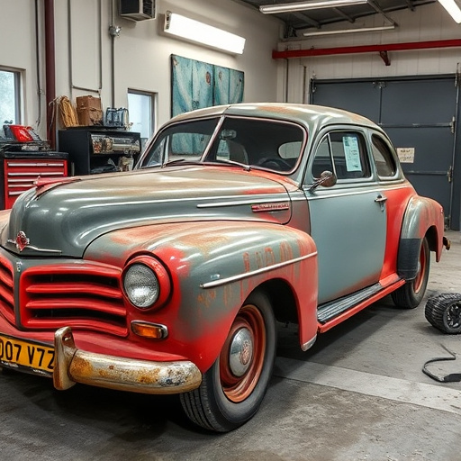 vehicle restoration process