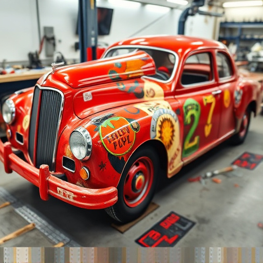 vehicle restoration process