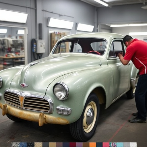 vehicle restoration process
