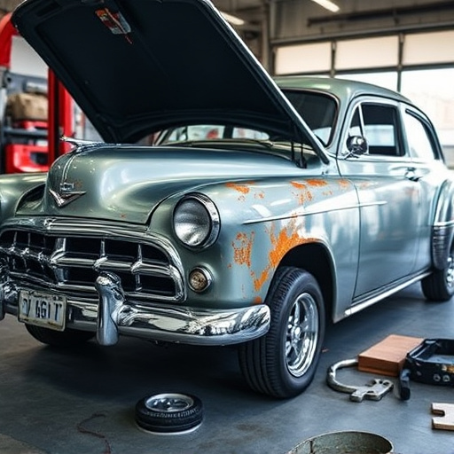 vehicle restoration process