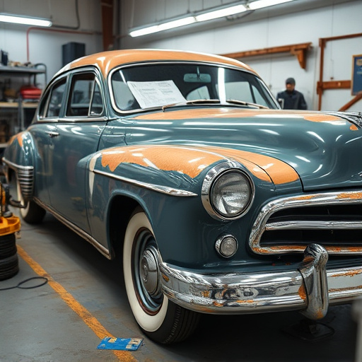 vehicle restoration process