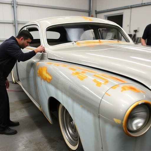 vehicle restoration process