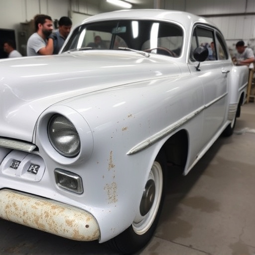 vehicle restoration process