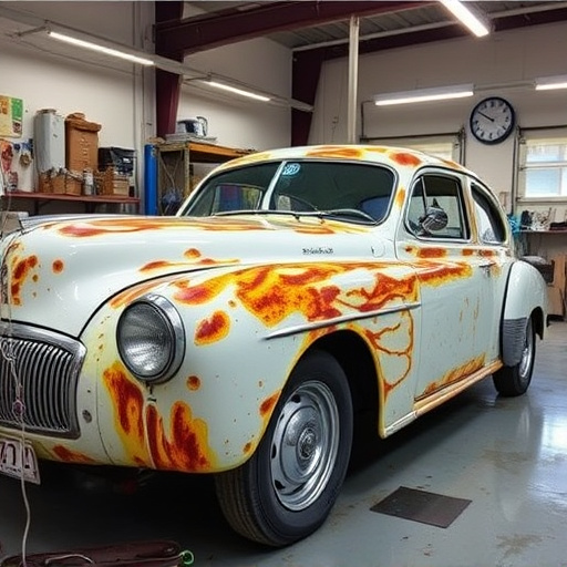 vehicle restoration process