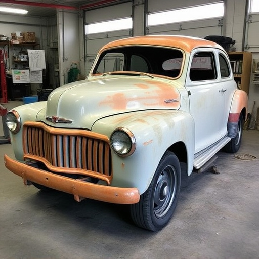 vehicle restoration process