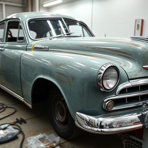vehicle restoration process