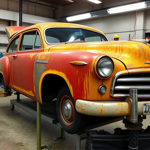 vehicle restoration process