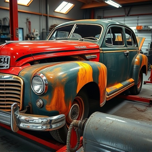 vehicle restoration process