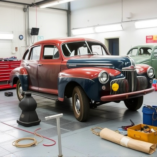 vehicle restoration process