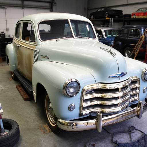 vehicle restoration process