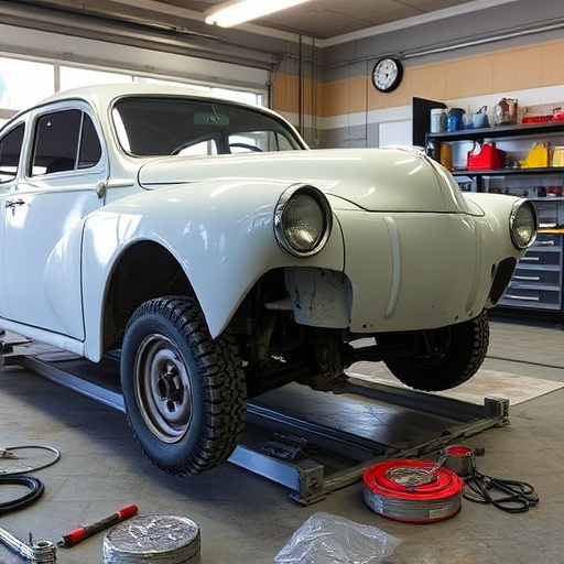 vehicle restoration process