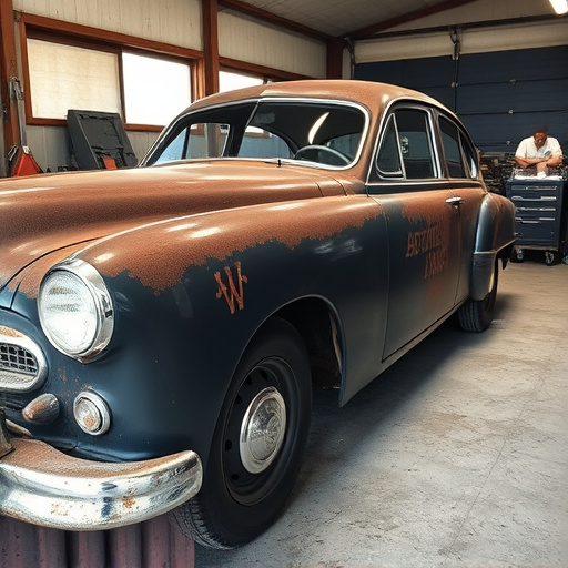 vehicle restoration process