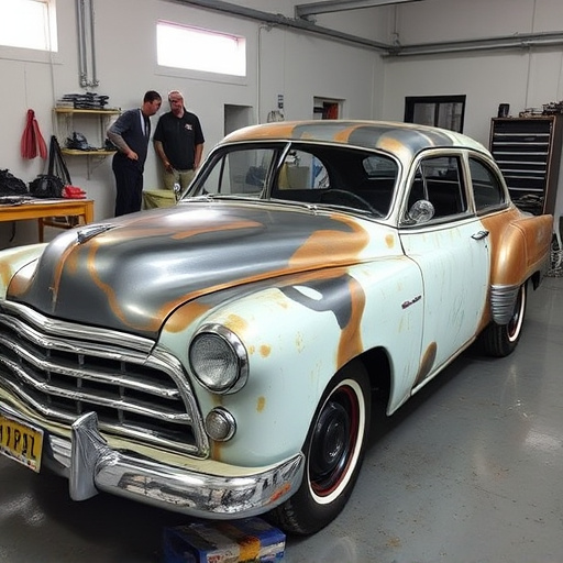 vehicle restoration process