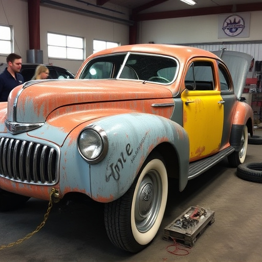 vehicle restoration process