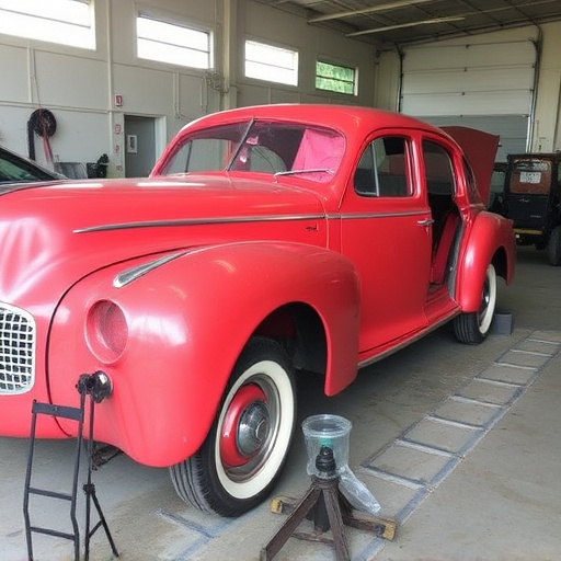 vehicle restoration process