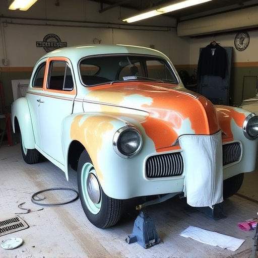vehicle restoration process