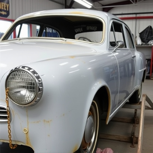 vehicle restoration process