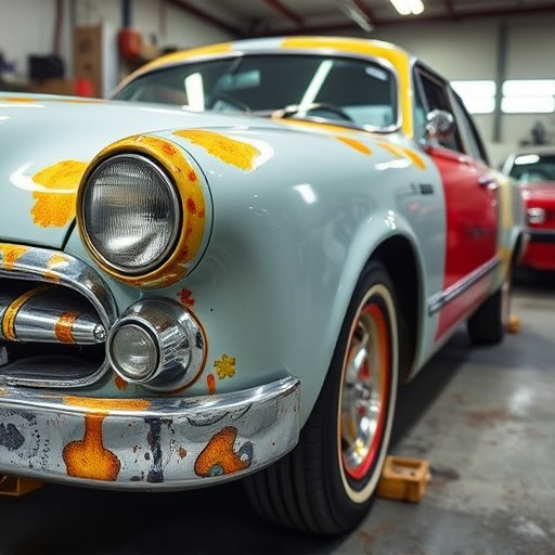 vehicle restoration process