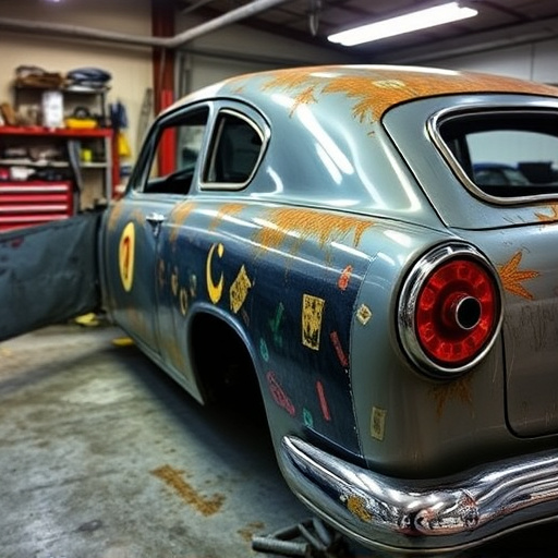 vehicle restoration process