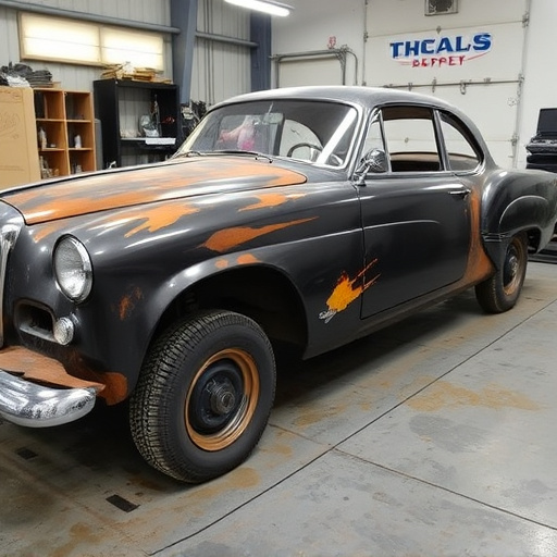 vehicle restoration process