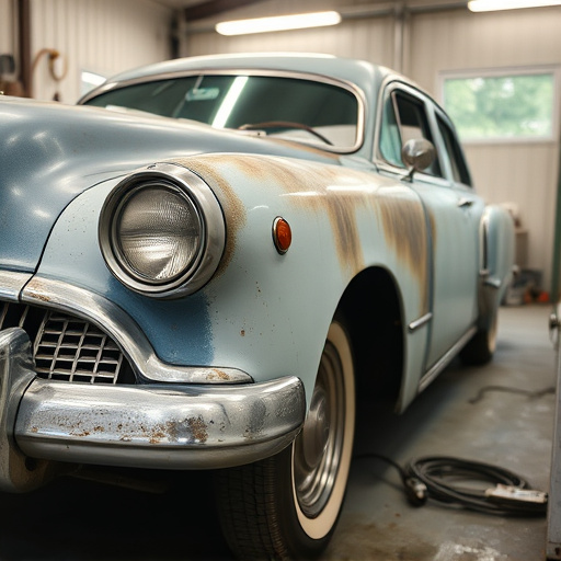 vehicle restoration process