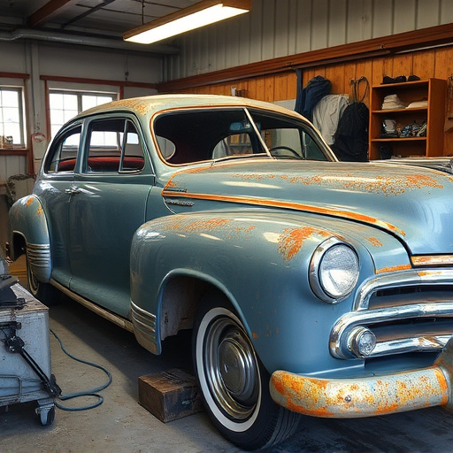 vehicle restoration process