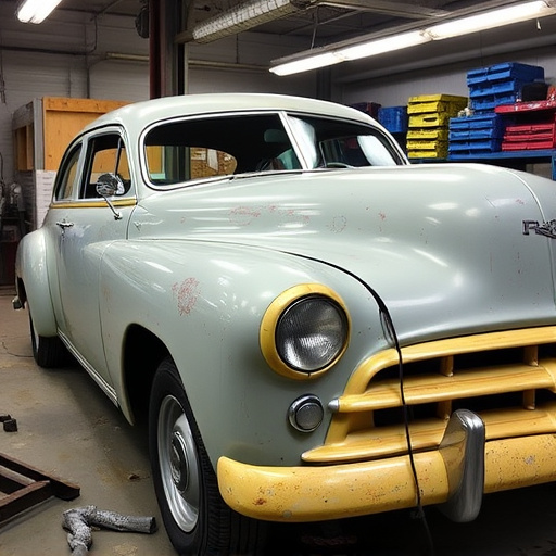 vehicle restoration process