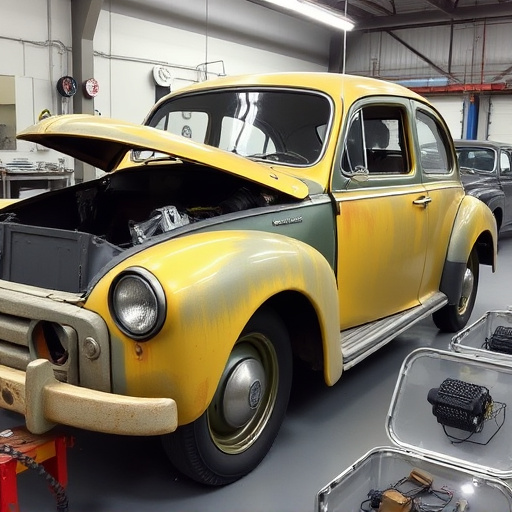 vehicle restoration process