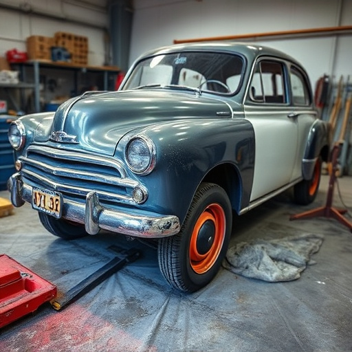 vehicle restoration process