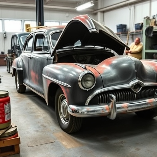 vehicle restoration process
