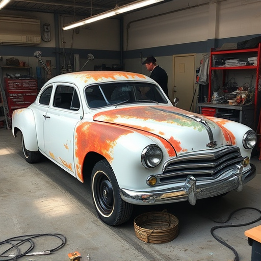vehicle restoration process