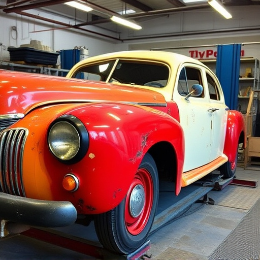 vehicle restoration process