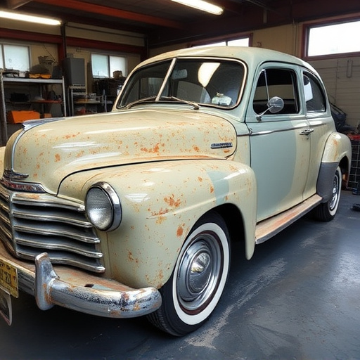 vehicle restoration process
