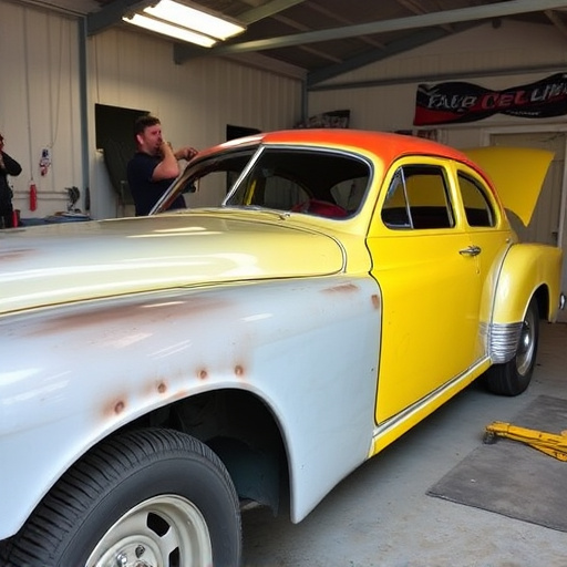 vehicle restoration process