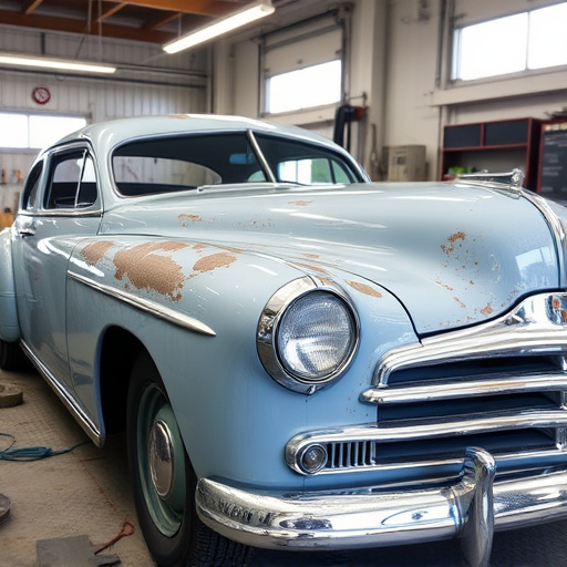 vehicle restoration process