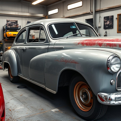 vehicle restoration process