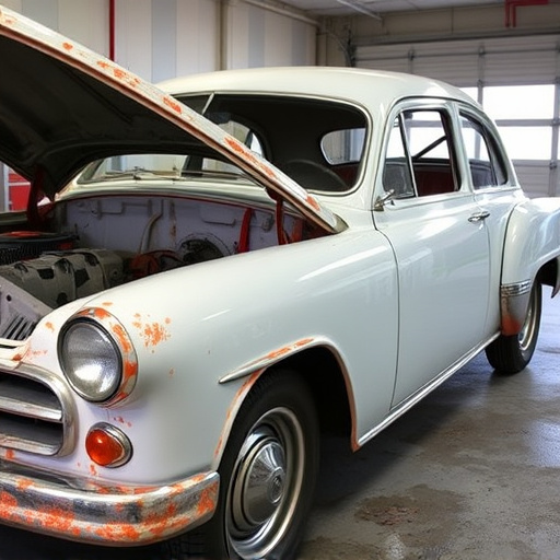 vehicle restoration process